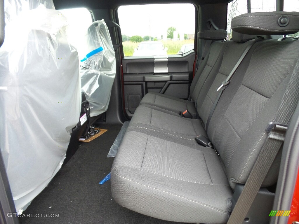 2017 F150 XLT SuperCrew 4x4 - Ruby Red / Black photo #5