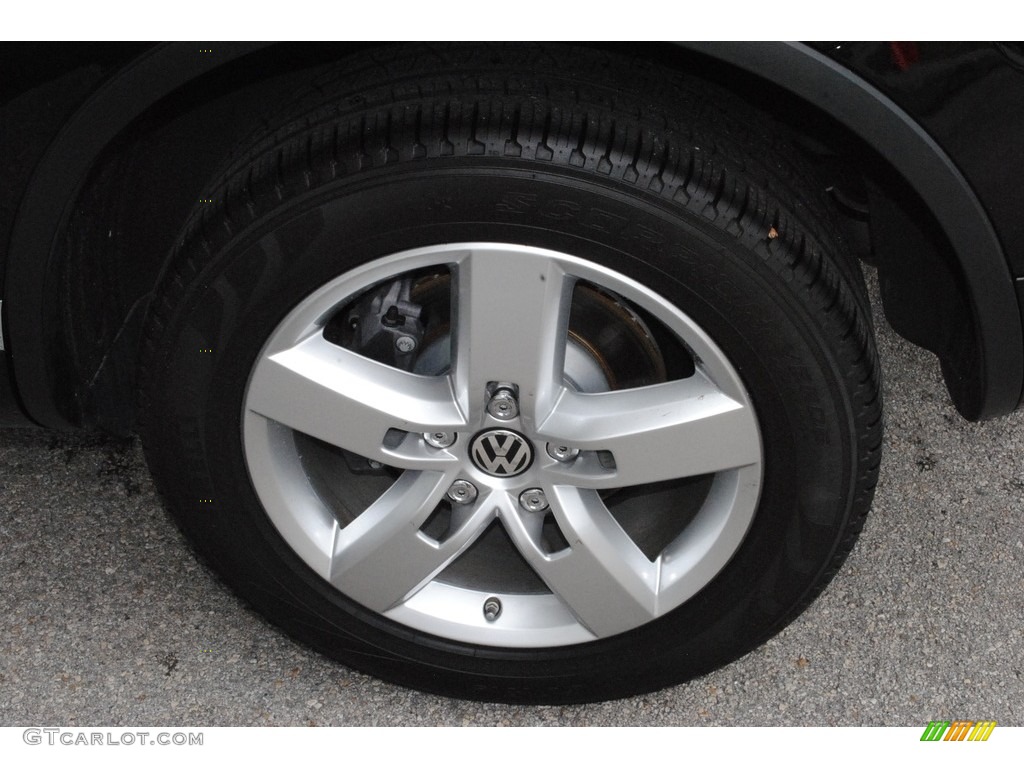 2014 Touareg V6 Lux 4Motion - Black / Saddle Brown photo #11