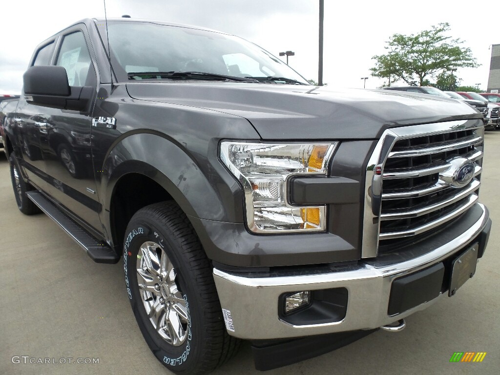 2017 F150 XLT SuperCrew 4x4 - Magnetic / Earth Gray photo #1