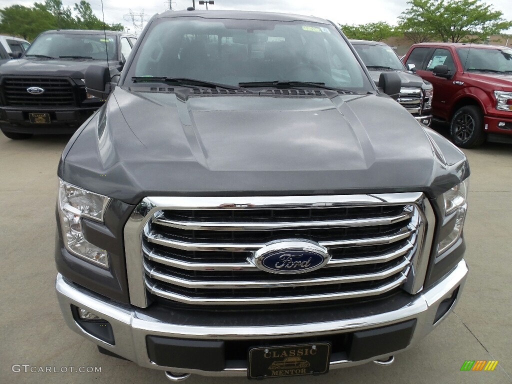 2017 F150 XLT SuperCrew 4x4 - Magnetic / Earth Gray photo #2