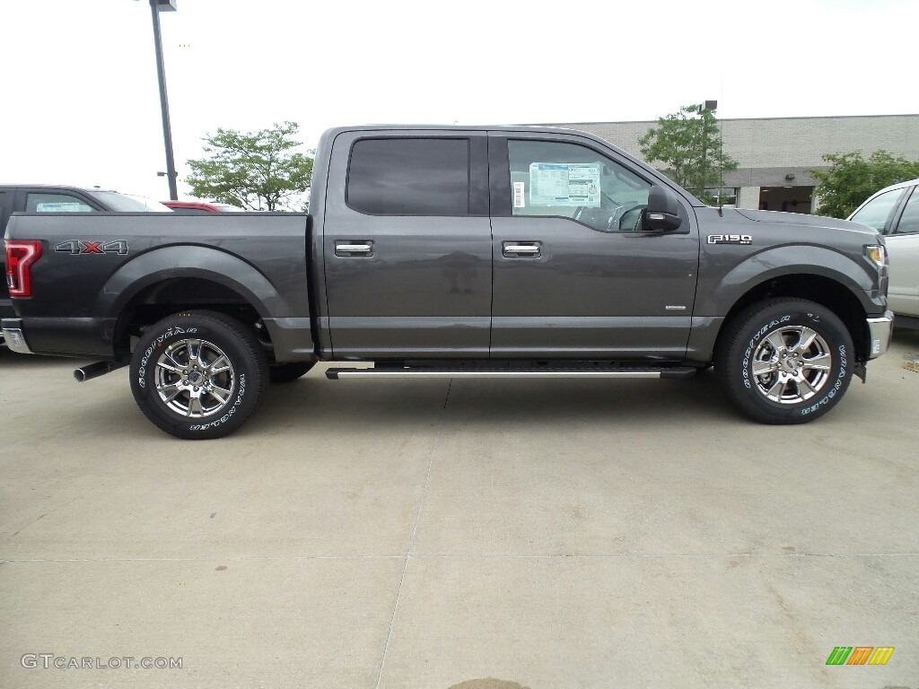 2017 F150 XLT SuperCrew 4x4 - Magnetic / Earth Gray photo #3