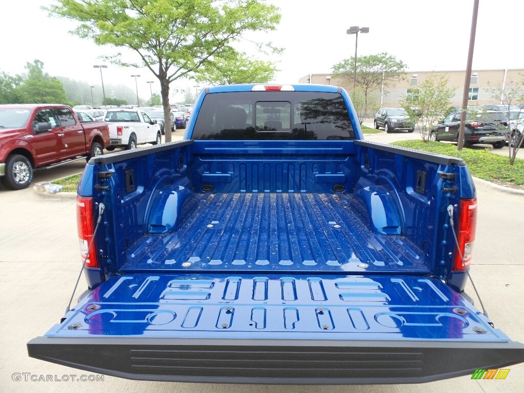 2017 F150 XL SuperCab 4x4 - Lightning Blue / Earth Gray photo #5