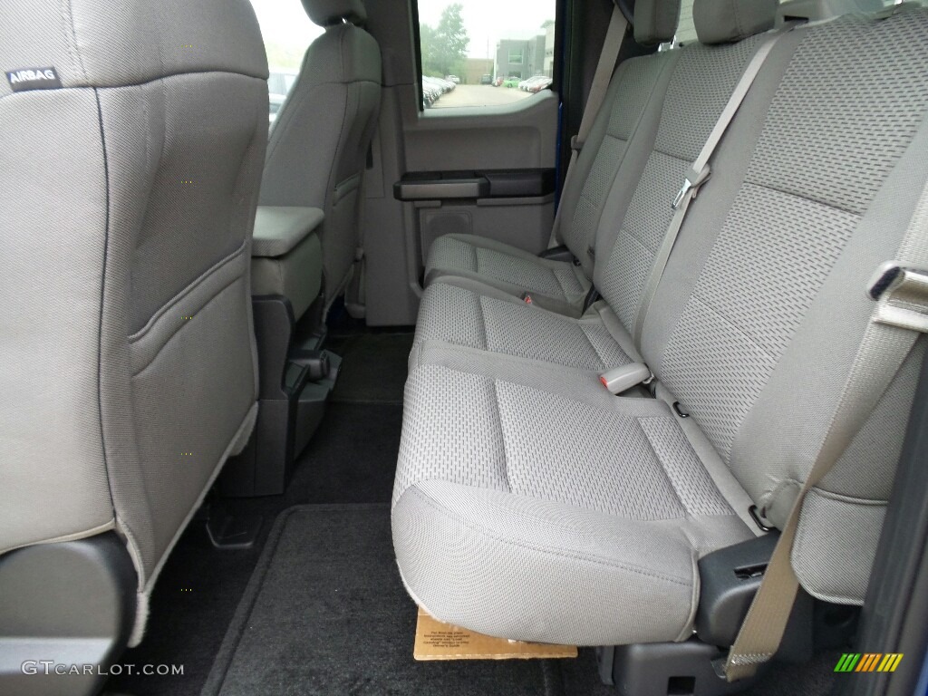 2017 F150 XL SuperCab 4x4 - Lightning Blue / Earth Gray photo #7