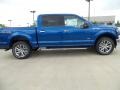 2017 Lightning Blue Ford F150 XLT SuperCrew 4x4  photo #3