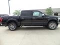 2017 Shadow Black Ford F150 Lariat SuperCrew 4X4  photo #3