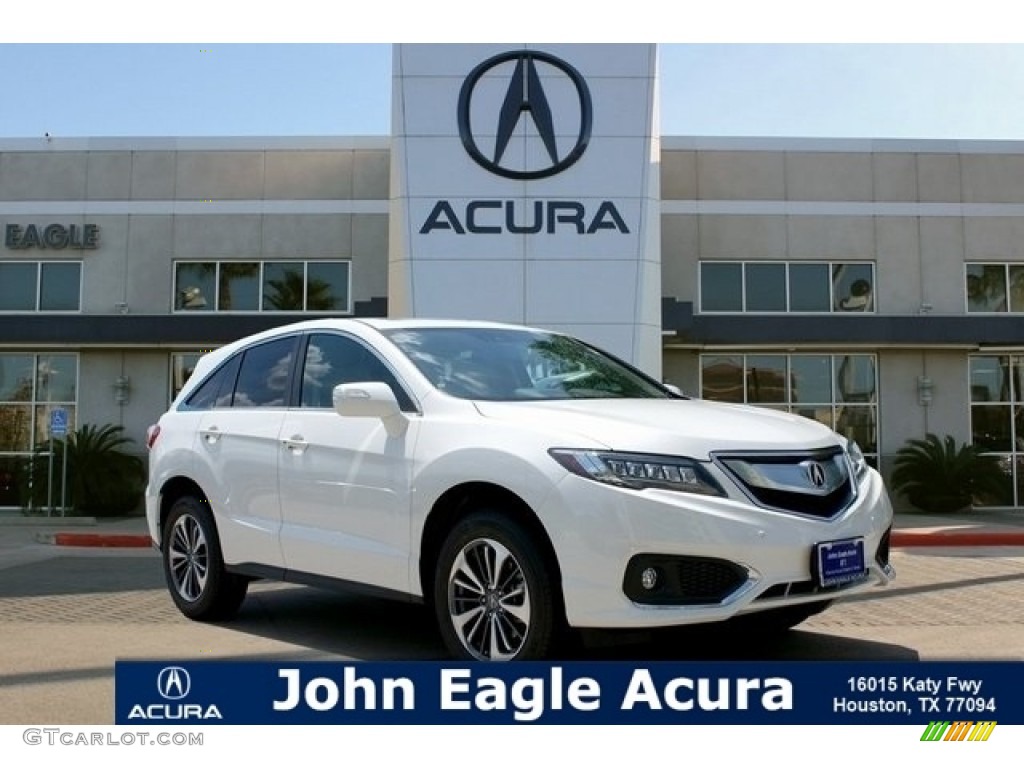 White Diamond Pearl Acura RDX