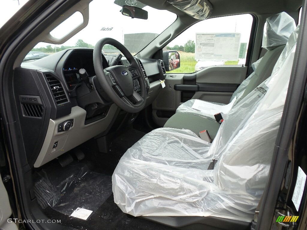 2017 F150 XL Regular Cab - Shadow Black / Earth Gray photo #5