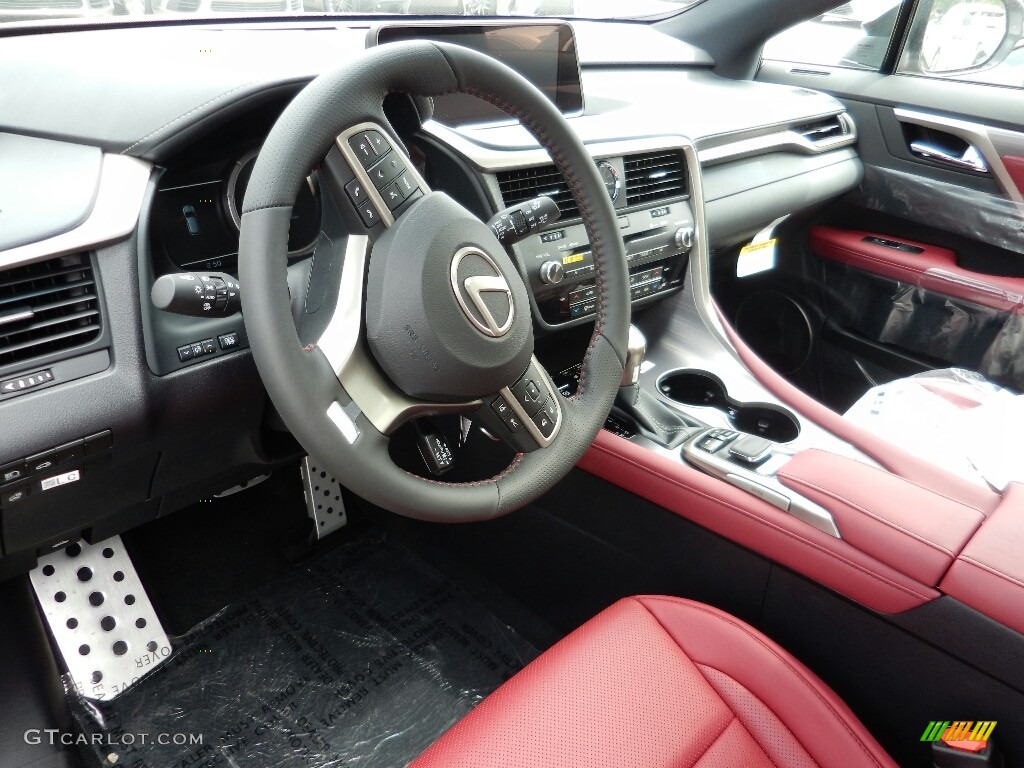 2017 RX 350 AWD - Atomic Silver / Rioja Red photo #2