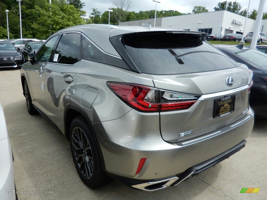 2017 RX 350 AWD - Atomic Silver / Rioja Red photo #3