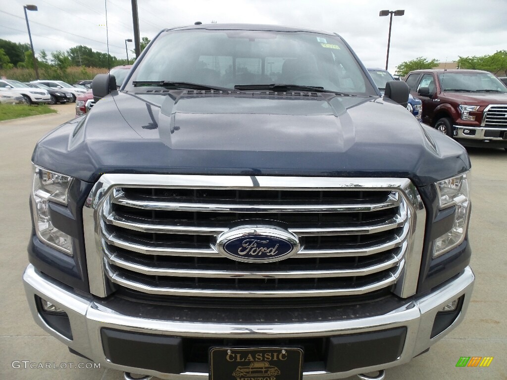2017 F150 XLT SuperCrew 4x4 - Blue Jeans / Earth Gray photo #2