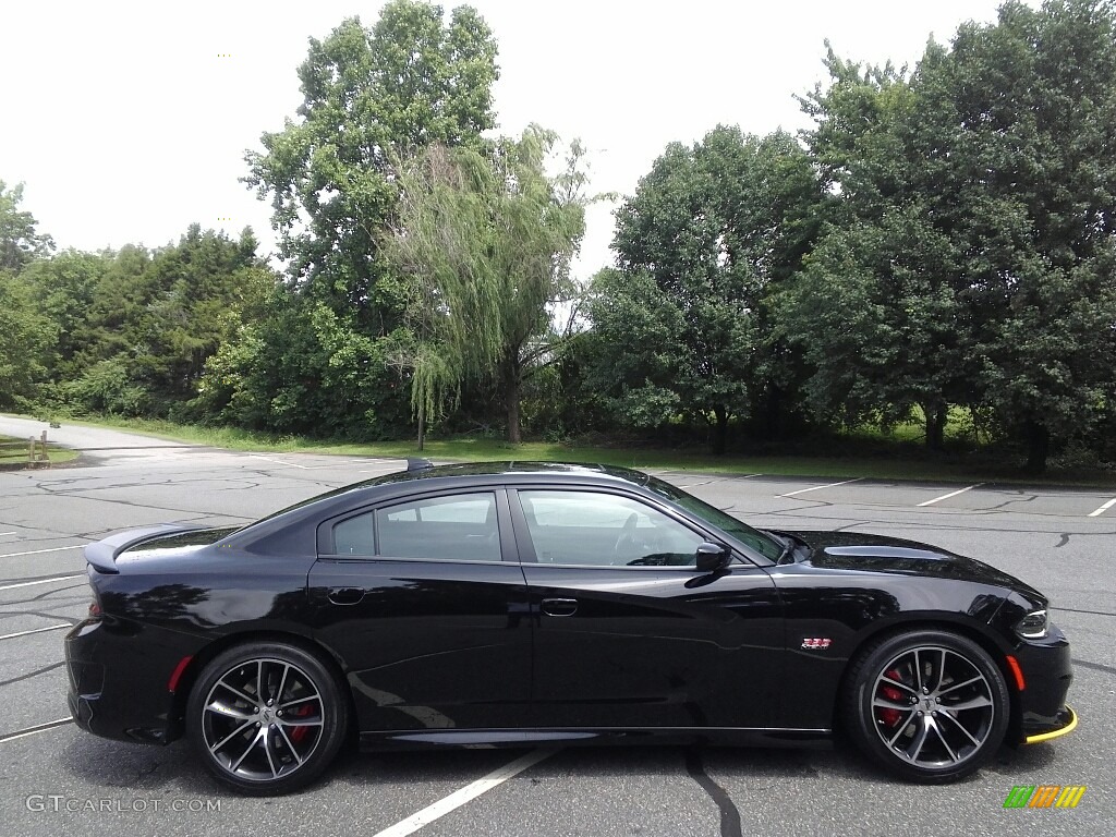Pitch-Black 2017 Dodge Charger R/T Scat Pack Exterior Photo #120863294