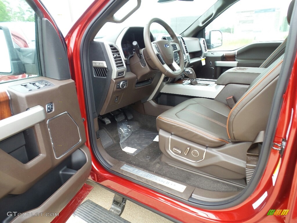 2017 F150 King Ranch SuperCrew 4x4 - Ruby Red / King Ranch Java photo #8