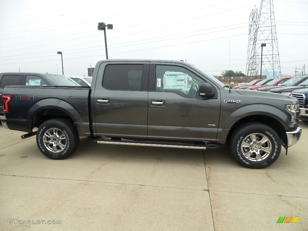 2017 F150 XLT SuperCrew 4x4 - Magnetic / Earth Gray photo #3