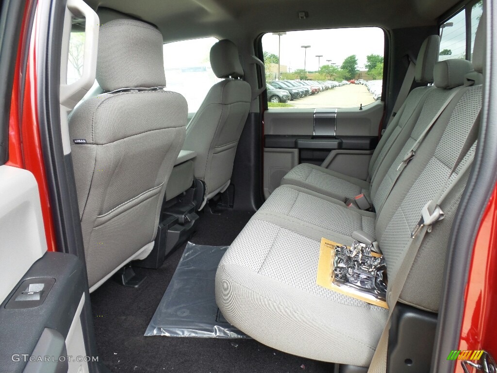 2017 Ford F150 XLT SuperCrew 4x4 Rear Seat Photo #120864410