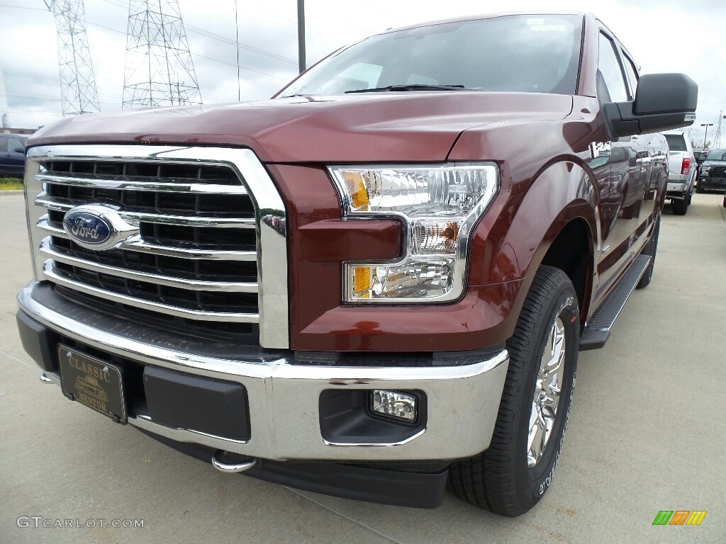 2017 F150 XLT SuperCrew 4x4 - Bronze Fire / Earth Gray photo #1