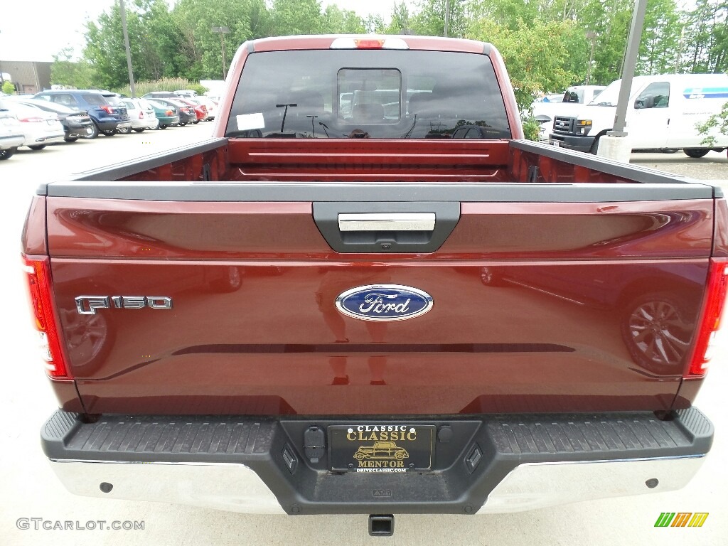 2017 F150 XLT SuperCrew 4x4 - Bronze Fire / Earth Gray photo #4