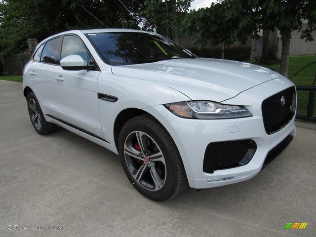 Yulong White Metallic 2018 Jaguar F-PACE S AWD Exterior Photo #120866882
