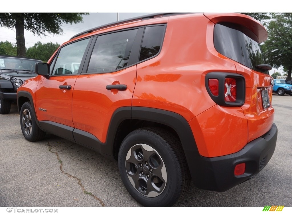 2017 Renegade Sport - Omaha Orange / Black photo #2