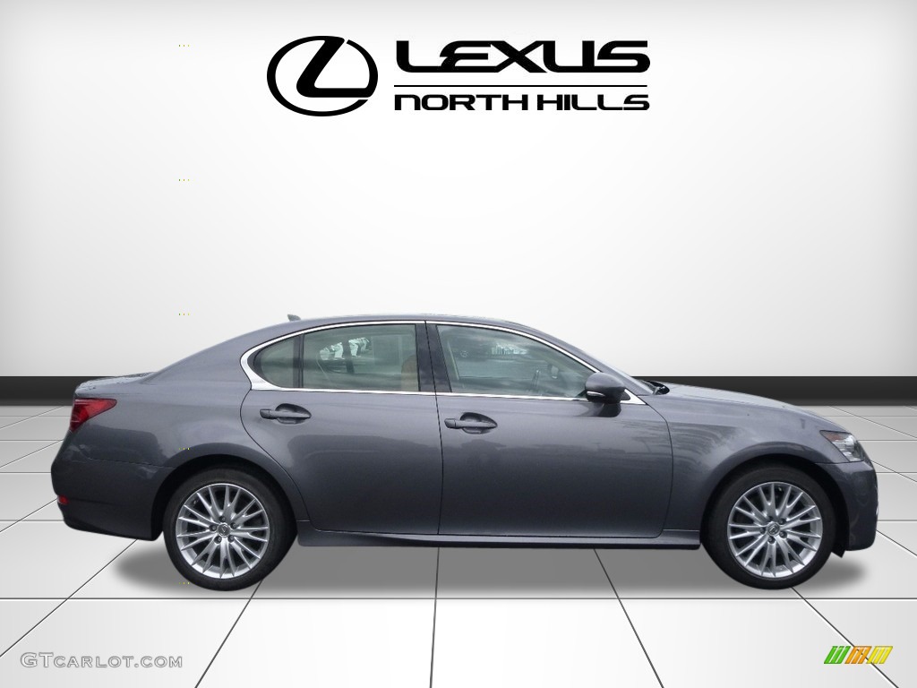 2013 GS 350 AWD - Nebula Gray Pearl / Flaxen photo #2
