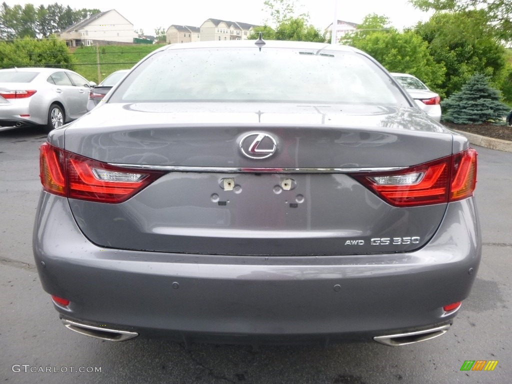2013 GS 350 AWD - Nebula Gray Pearl / Flaxen photo #6