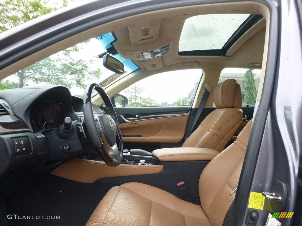 2013 GS 350 AWD - Nebula Gray Pearl / Flaxen photo #7