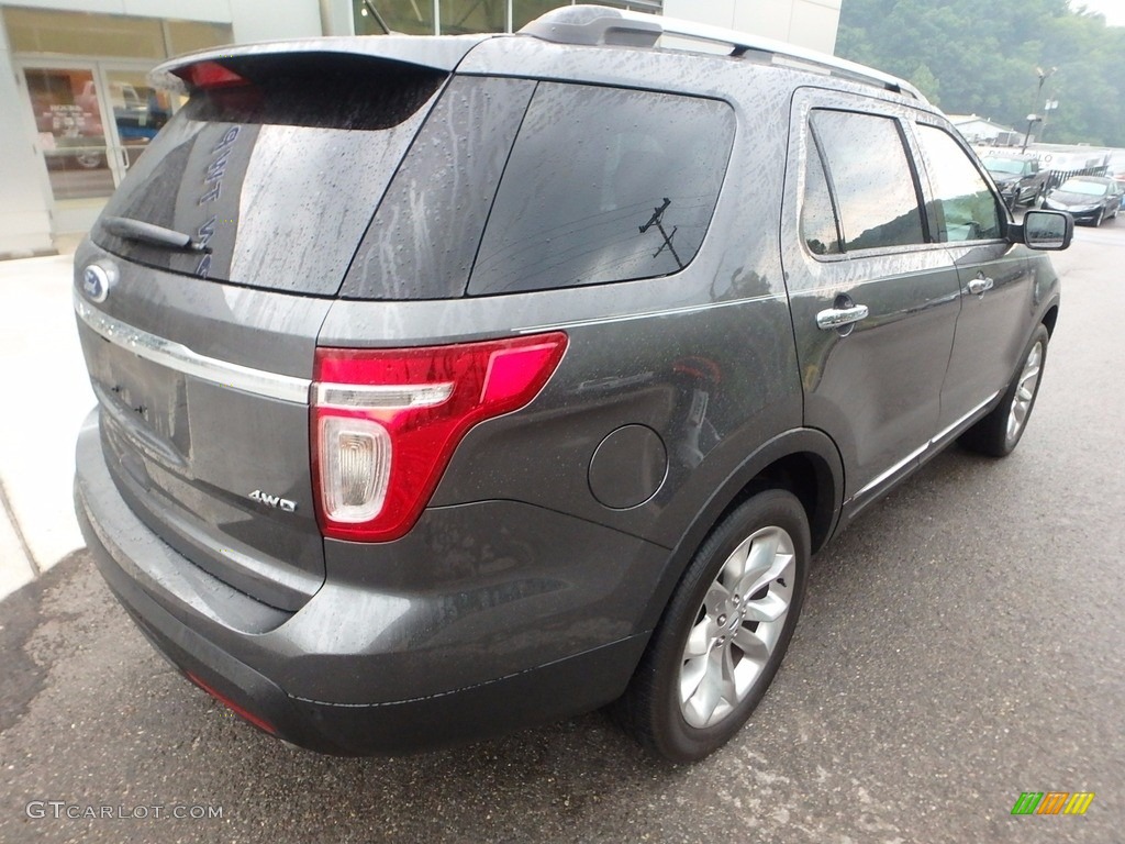 2015 Explorer Limited 4WD - Magnetic / Charcoal Black photo #2