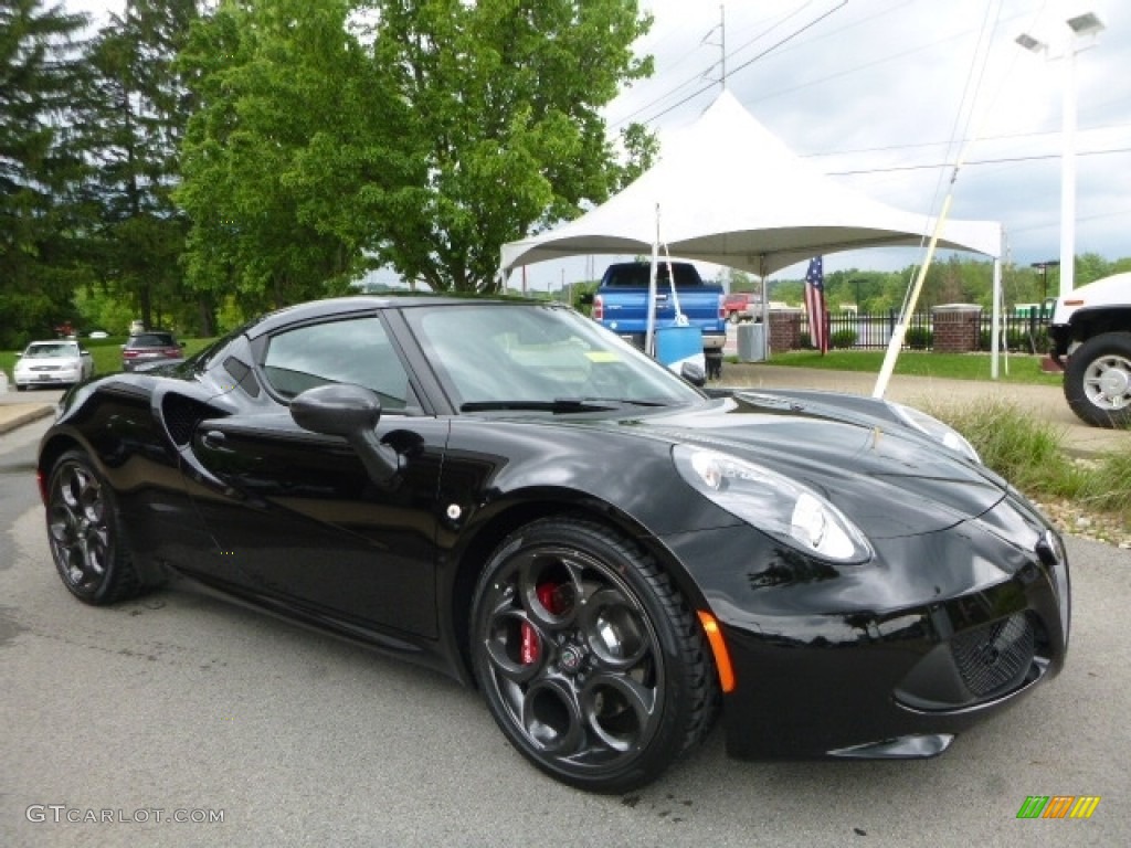 Black 2017 Alfa Romeo 4C Coupe Exterior Photo #120867260