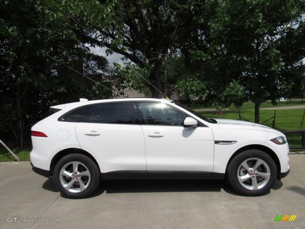 Fuji White 2018 Jaguar F-PACE 35t AWD Premium Exterior Photo #120867269