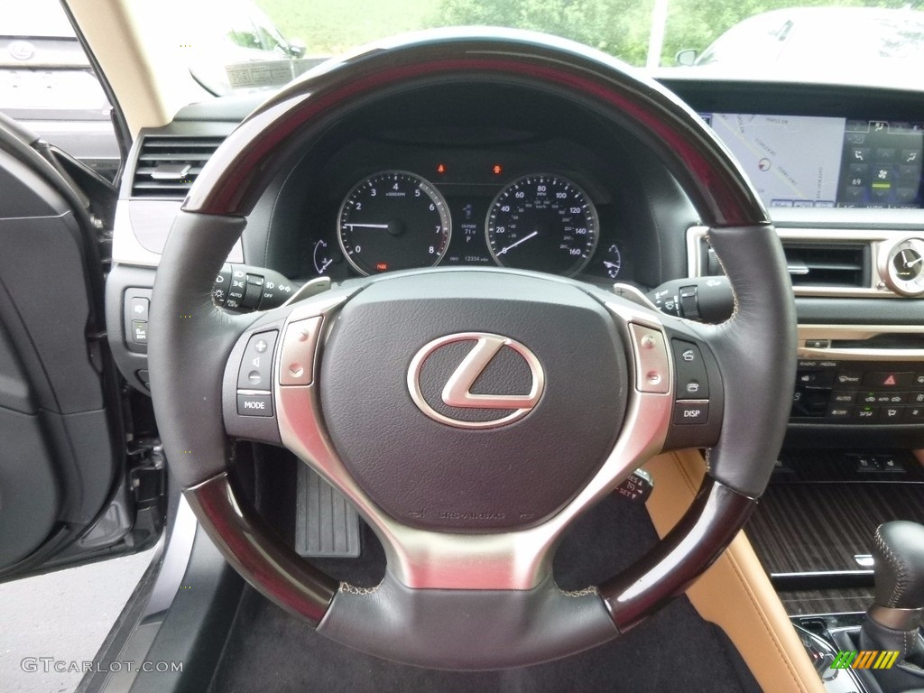 2013 GS 350 AWD - Nebula Gray Pearl / Flaxen photo #15