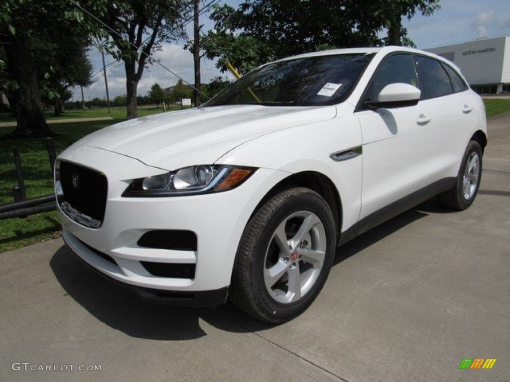 Fuji White 2018 Jaguar F-PACE 35t AWD Premium Exterior Photo #120867323