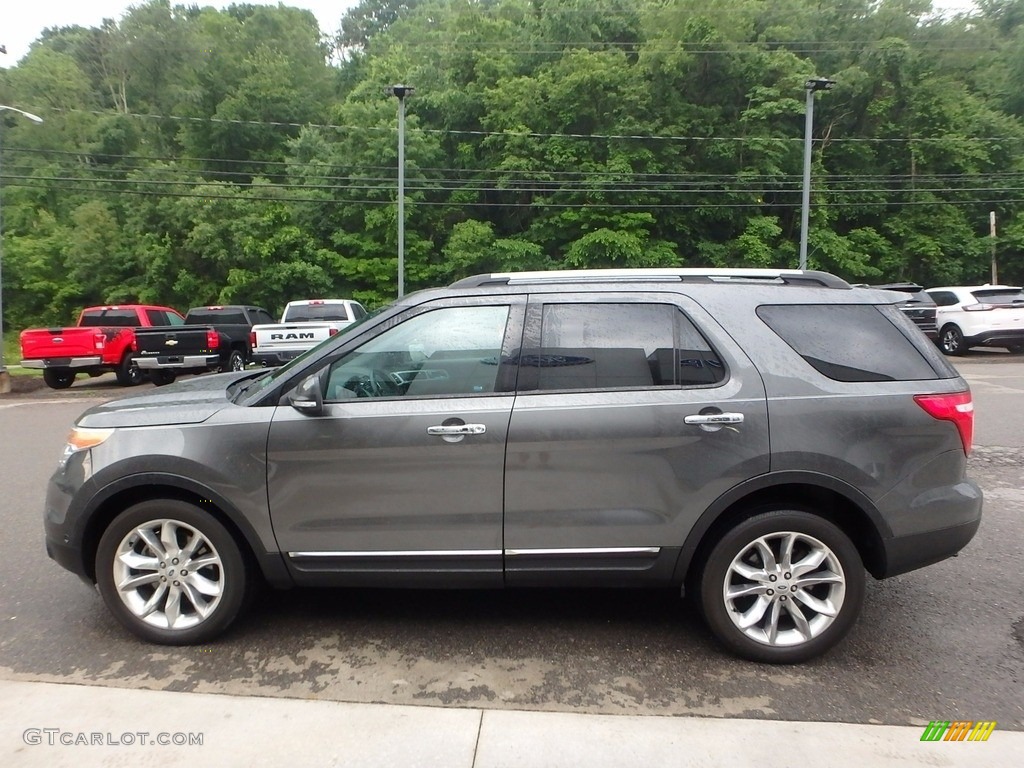 2015 Explorer Limited 4WD - Magnetic / Charcoal Black photo #6