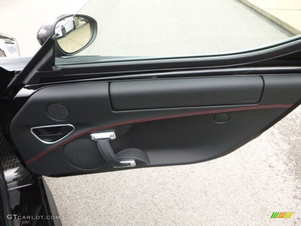 2017 Alfa Romeo 4C Coupe Black Door Panel Photo #120867355