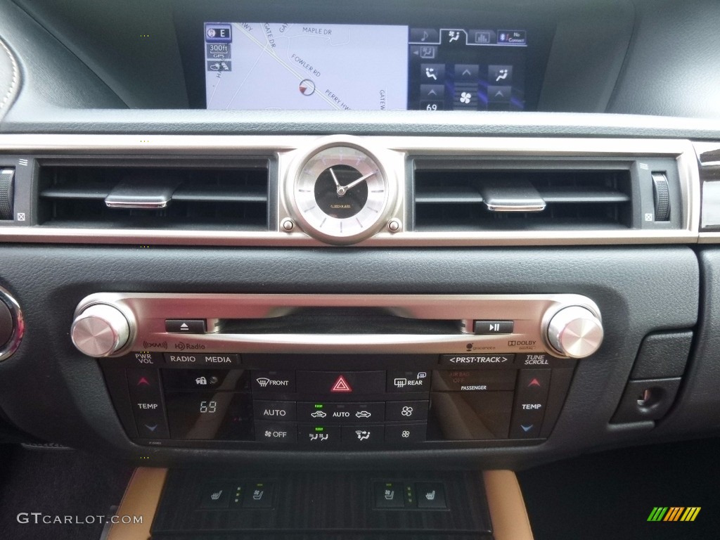 2013 GS 350 AWD - Nebula Gray Pearl / Flaxen photo #19