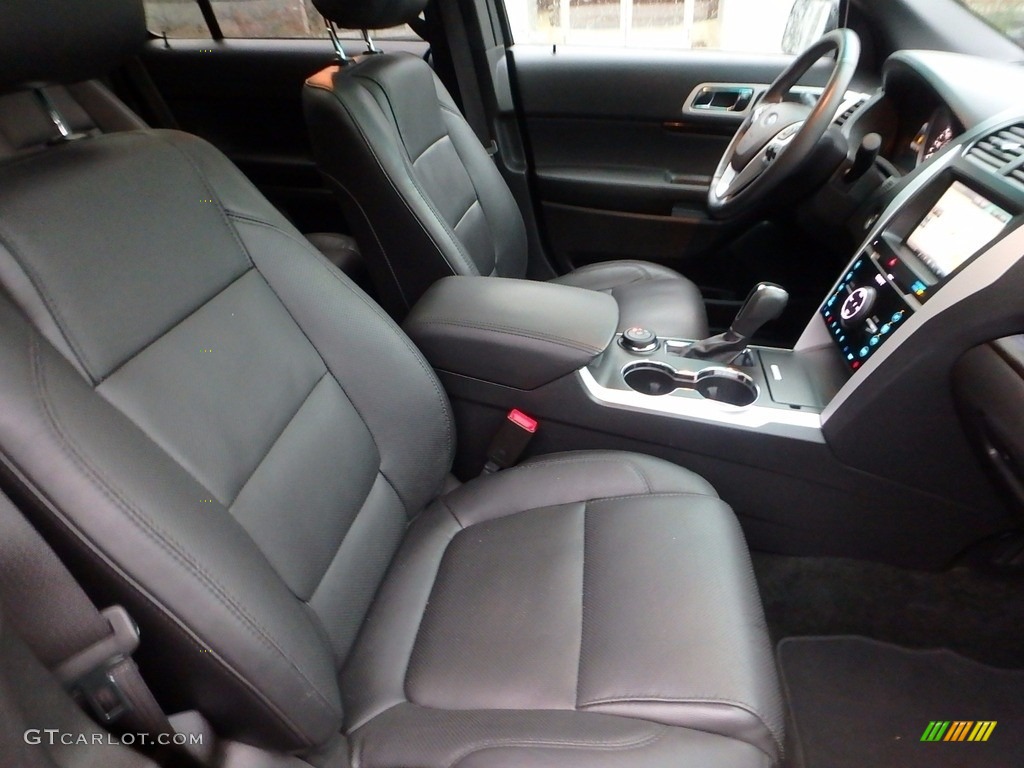 2015 Explorer Limited 4WD - Magnetic / Charcoal Black photo #11