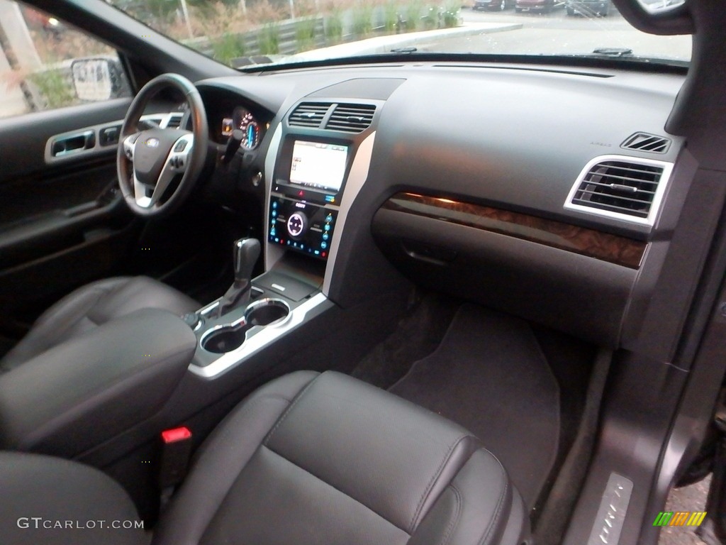 2015 Explorer Limited 4WD - Magnetic / Charcoal Black photo #12