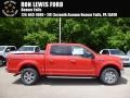 2017 Race Red Ford F150 XLT SuperCrew 4x4  photo #1