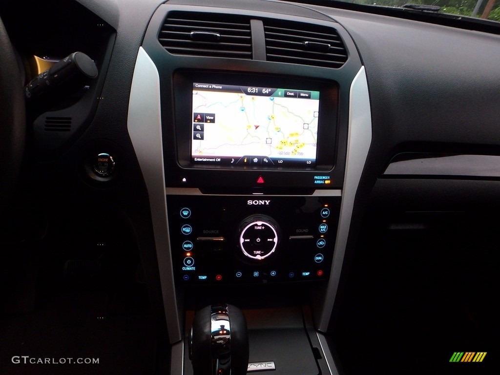 2015 Explorer Limited 4WD - Magnetic / Charcoal Black photo #22