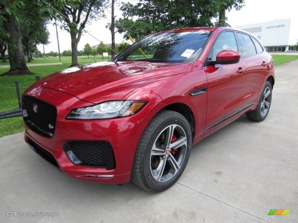 Firenze Red Metallic 2018 Jaguar F-PACE S AWD Exterior Photo #120867644