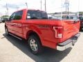 2017 Race Red Ford F150 XLT SuperCrew 4x4  photo #4