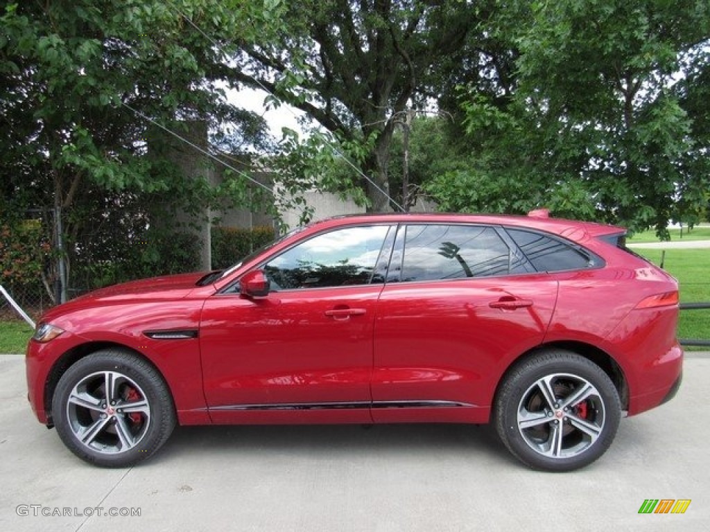 Firenze Red Metallic 2018 Jaguar F-PACE S AWD Exterior Photo #120867662