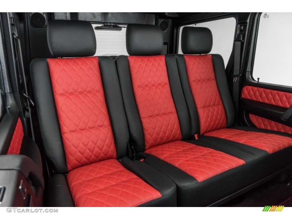 designo Classic Red Interior 2017 Mercedes-Benz G 63 AMG Photo #120868997