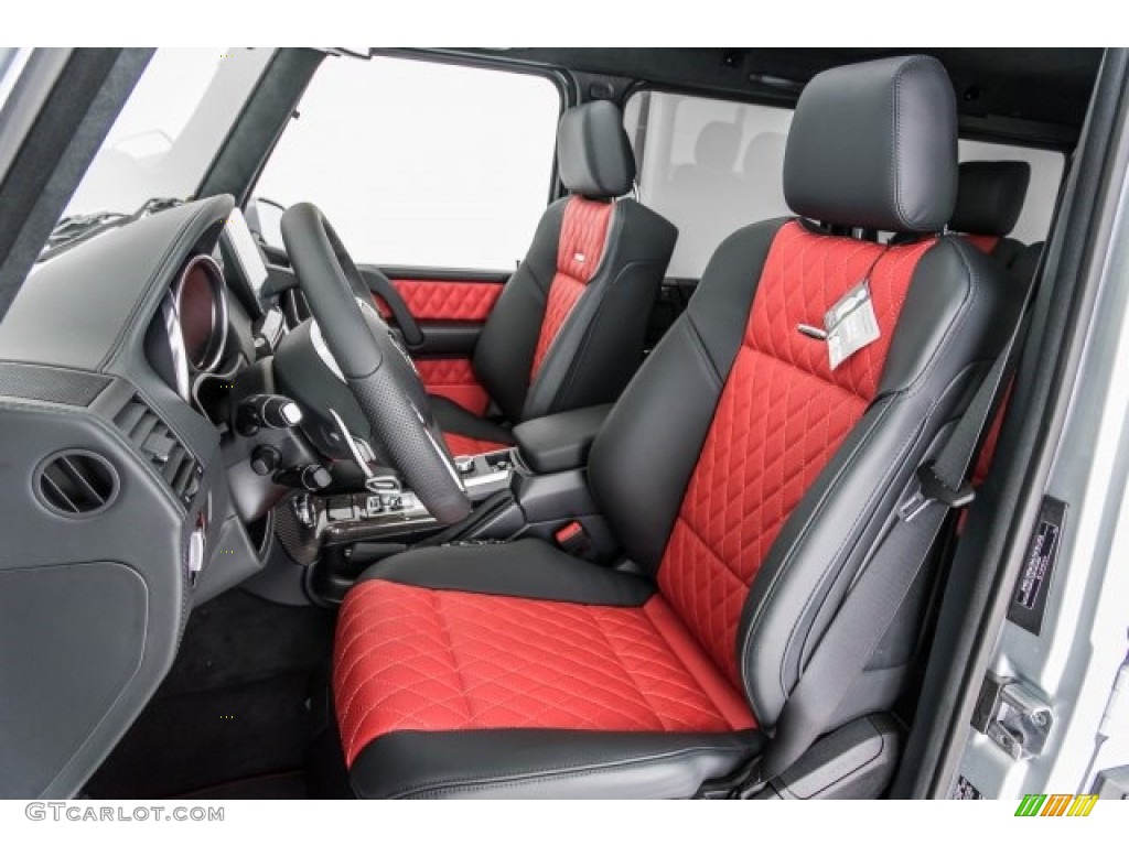 designo Classic Red Interior 2017 Mercedes-Benz G 63 AMG Photo #120869027