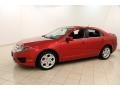 2011 Red Candy Metallic Ford Fusion SE  photo #3