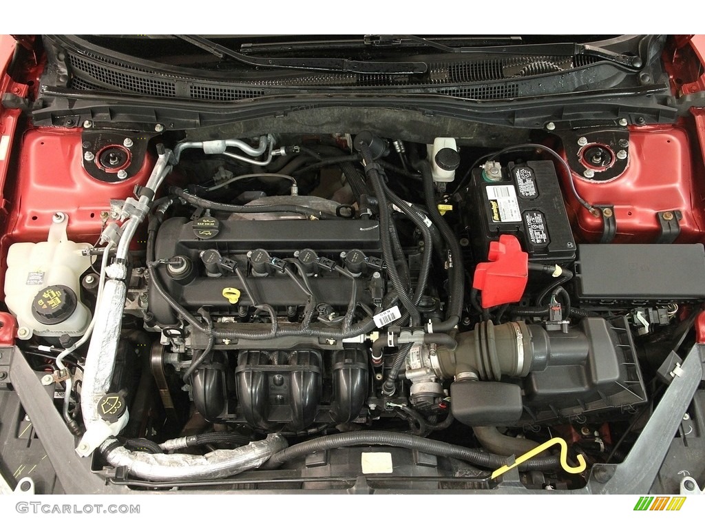 2011 Fusion SE - Red Candy Metallic / Charcoal Black photo #14