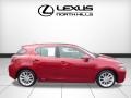 2013 Matador Red Mica Lexus CT 200h Hybrid  photo #2