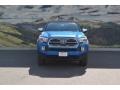 2017 Blazing Blue Pearl Toyota Tacoma Limited Double Cab 4x4  photo #2