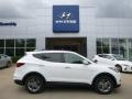 2017 Pearl White Hyundai Santa Fe Sport AWD  photo #1