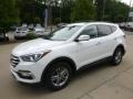 2017 Pearl White Hyundai Santa Fe Sport AWD  photo #5