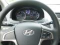 2017 Triathlon Gray Hyundai Accent SE Hatchback  photo #14