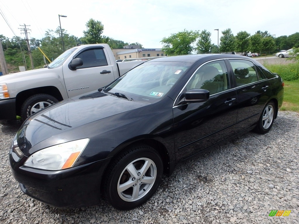 2003 Accord EX Sedan - Nighthawk Black Pearl / Ivory photo #1